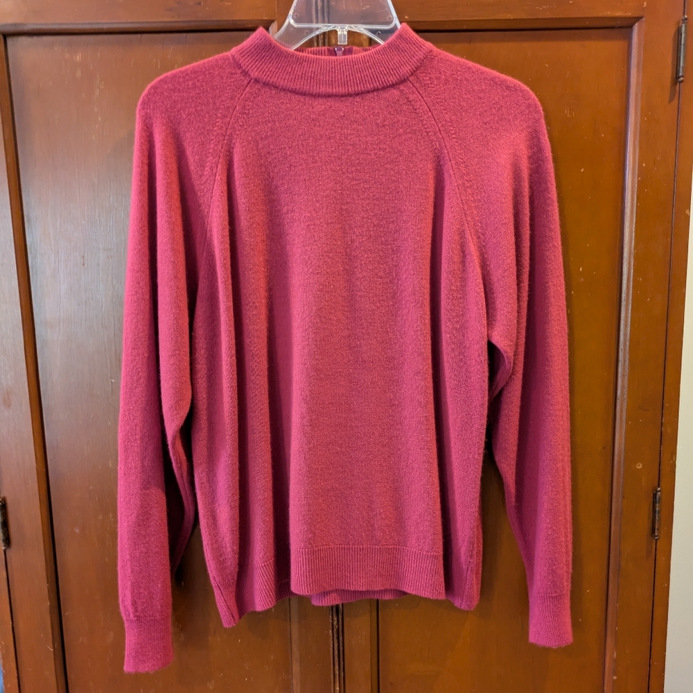 Vintage Super Soft Berry Pink Sweater